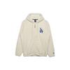 New Era Los Angeles Dodgers FW22 Logo Embroidered Loose Fit Hooded Jacket Unisex jackets White 13338647