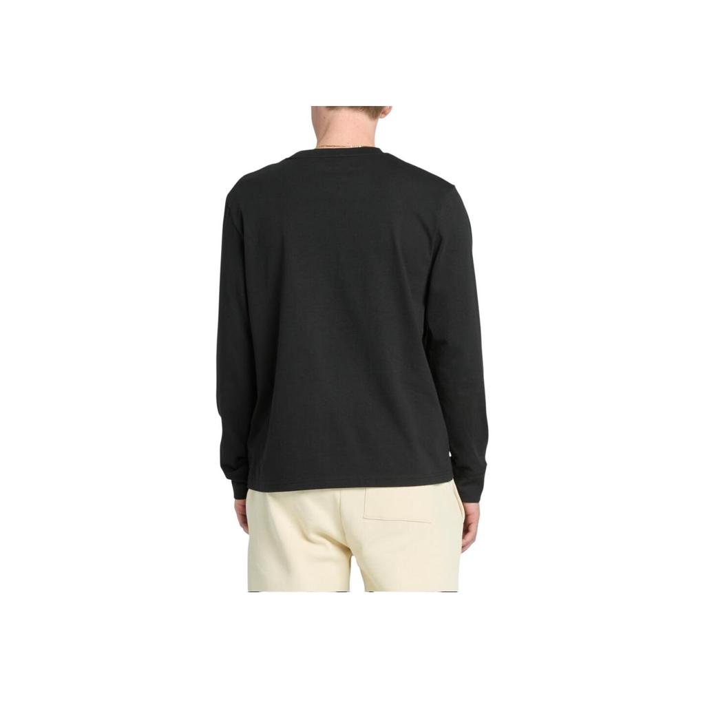 Timberland Camiseta Transpirable de Manga Larga para Hombre tops Negro A43E5-001