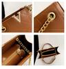 2023 Retro Casual Winter Tote: Large Capacity Solid Color Diamond Lattice Underarm Bag