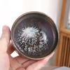 Vintage Handmade Ceramic Tea Cup Round Creative Tea Ceremony Chinese Kung Fu Tea Cup Teaware