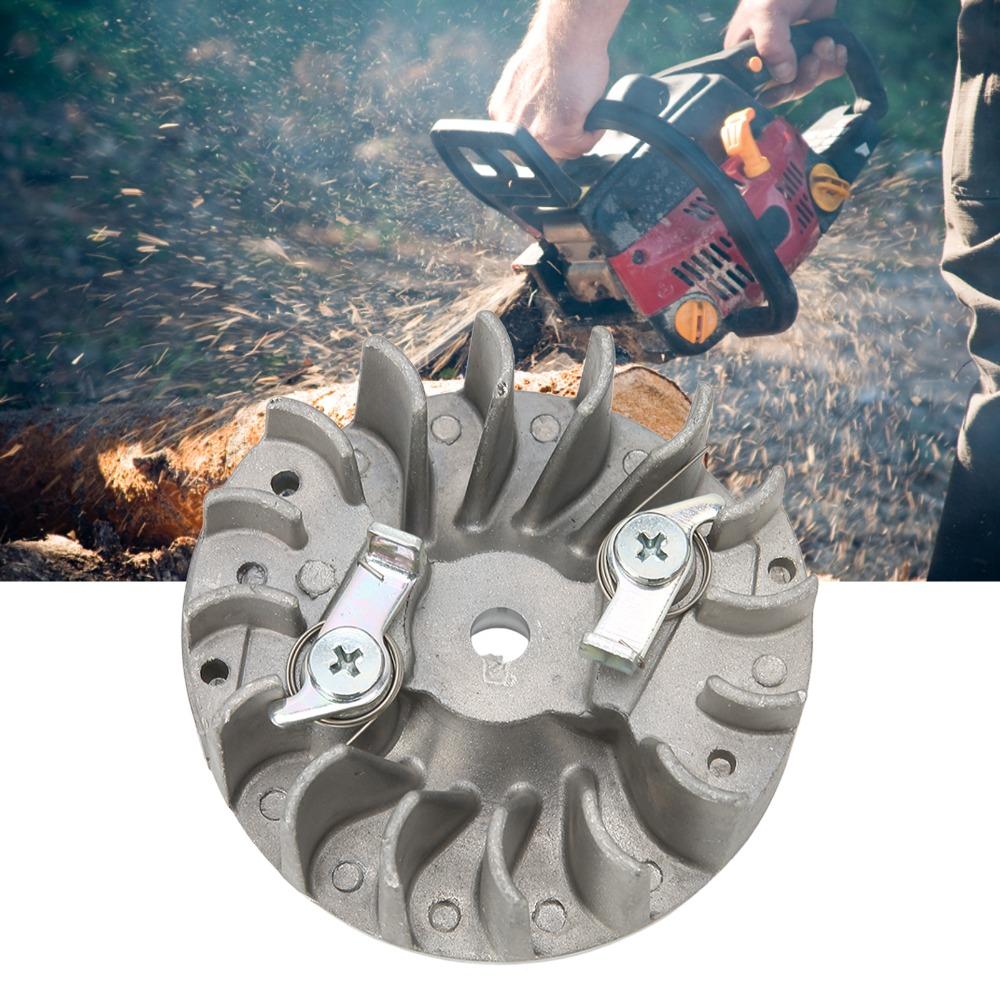 Compact Chainsaw Flywheel Aluminium Alloy Garden Tool Replacement for Husqvarna 137 137e