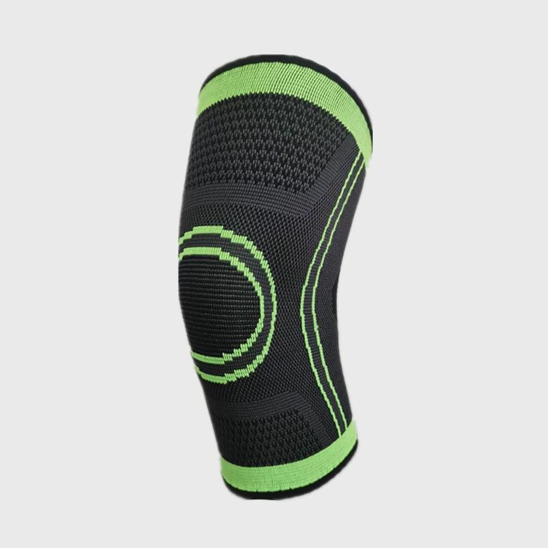 

Breathable Lightweight Lace-up Knee Pads: Elastic Knit Compression for Outdoor Fitness & Sports S