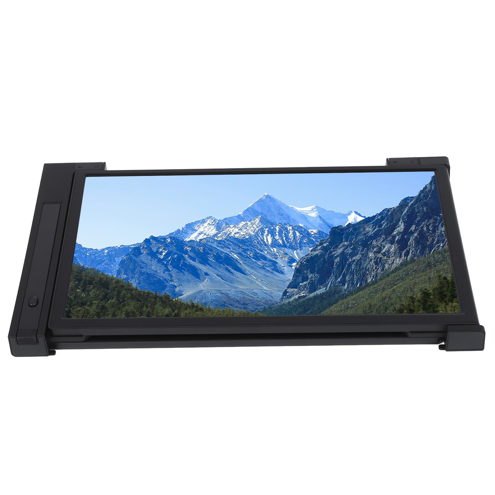 

Расширитель экрана ноутбука FHD 1080P IPS Triple Портативный монитор для ноутбука Plug and Play Dual Triple чёрный