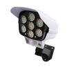 1Pc 77Led Solar Motion Sensor Led Light Outdoor Dummy Camera Wireless Security Flood Light Waterproof Lamp For Home Garden