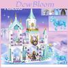 Betoverend Frozen Prinsessenkasteel Bouwstenen Puzzelspeelgoed Voor Creatieve Kinderen