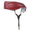 Adorence Premium Saxophone Strap Breathable Pads and Metal Ergonomic Cervical Strap Pad Red (Handmade, Hooks) - -