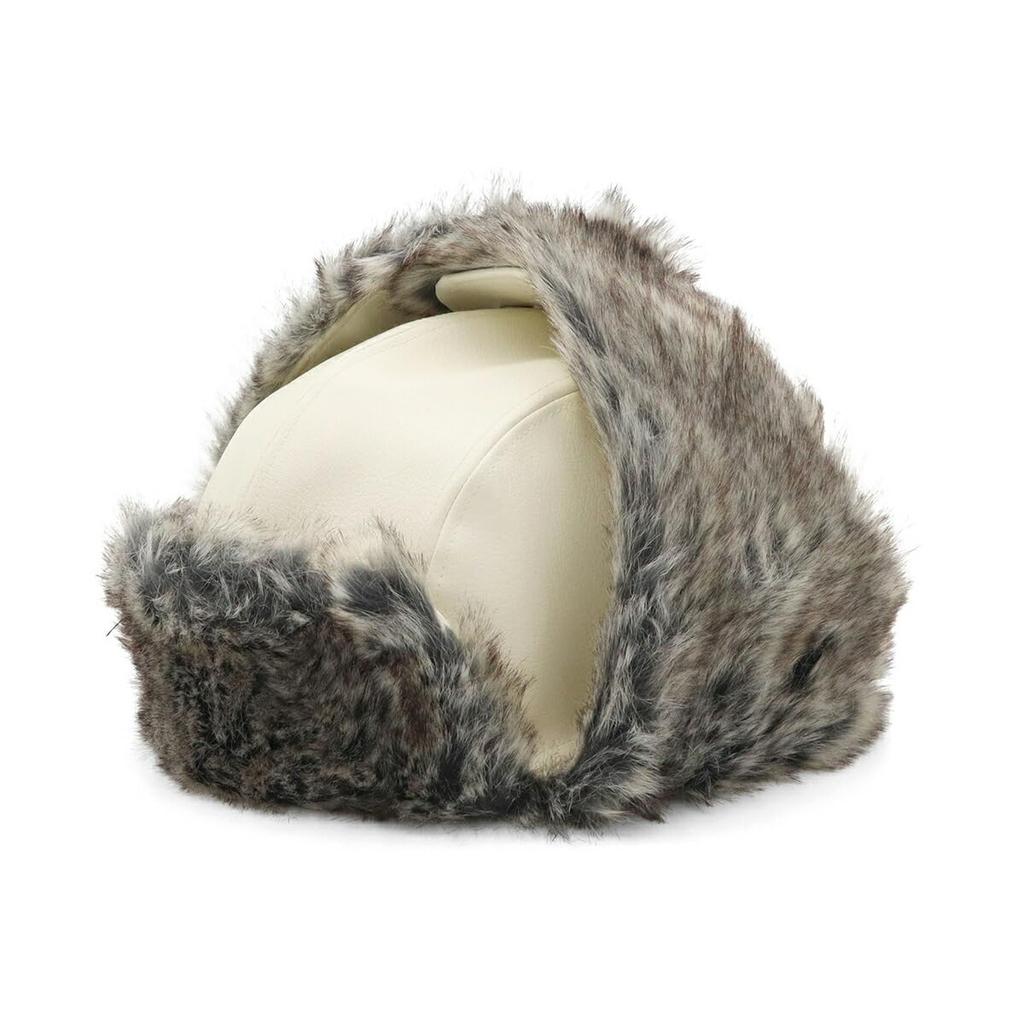 The Trapper Flight Cap 14129356 NER32C6572 Chrome White XL Plain ONSPOTZ Exclusive Hat Large Small Size Gift Item Everyday Wear How To Wear It [New
