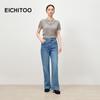 EICHITOO Women's Four-Way Stretch Flared Jeans