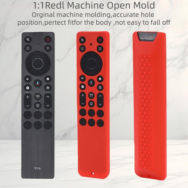 Colorful Silicone Remote Control Protector Case Secure Handling and Simple Wipe Clean for RC923A/RC813A Daily Hygiene