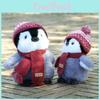 Penguin Plush Toy With Scarf Hat For Girls And Kids Gift 18cm 23cm