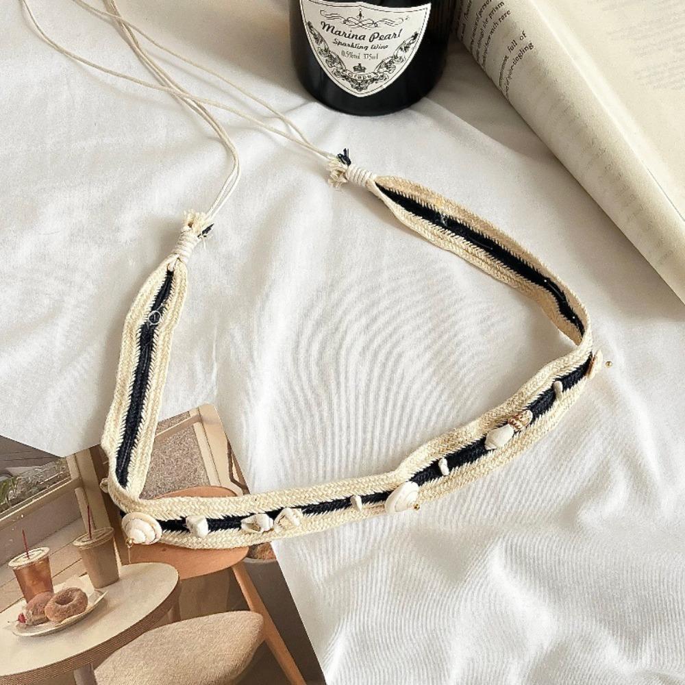 Trendy Design Bohemian Waist Chain Vintage Style Decorative Belt Dress Decoration Rope Material Vintage Rope Decoration