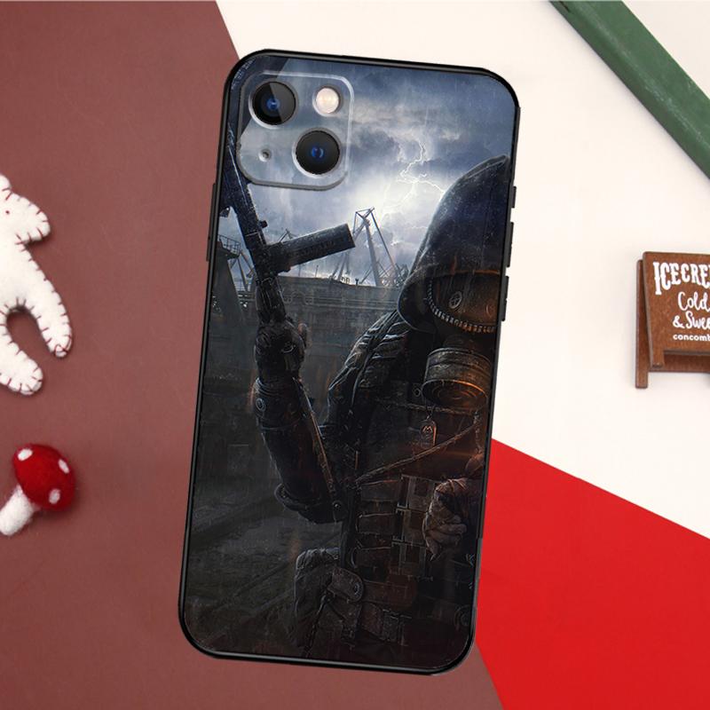 Metro 2033 Case For iPhone 16 15 14 13 12 Mini 11 Pro Max X XR XS 7 8 Plus Soft Bumper Cover