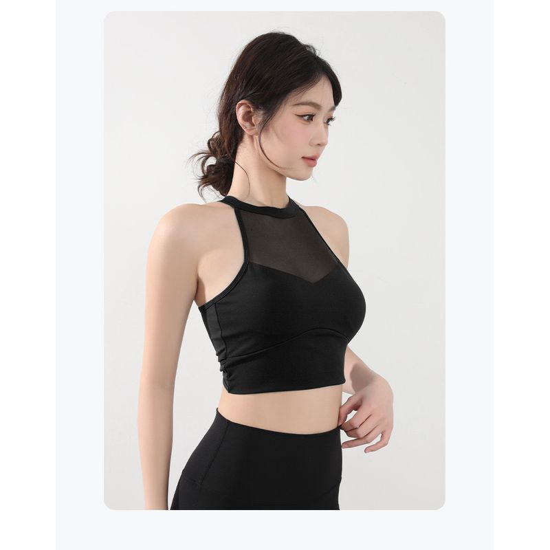 

Сетчатый Сексуальный Спортивный Жилет Женский Собирающий Ударопрочный Бюстгальтер для Бега, Тренировок, Пилатеса, Йоги, Интимные Вещи, Тренировочный, Красивая Спина