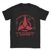 Stars Treks Discoverys Property of Klingon Empire Red Logo T Shirt Men Fun Pure Cotton Tees Short Sleeve T Shirts 2026 Summer