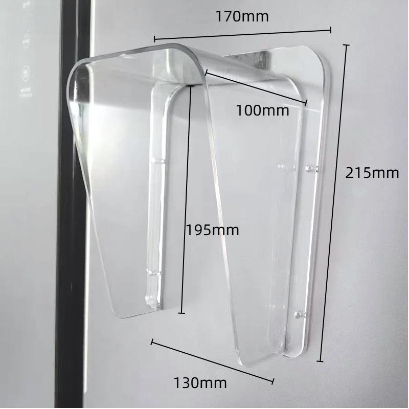 

Водонепроницаемый чехол для контроля доступа с функцией распознавания лиц — защищает считыватель карт, дверной звонок и выключатель от дождя и солнца