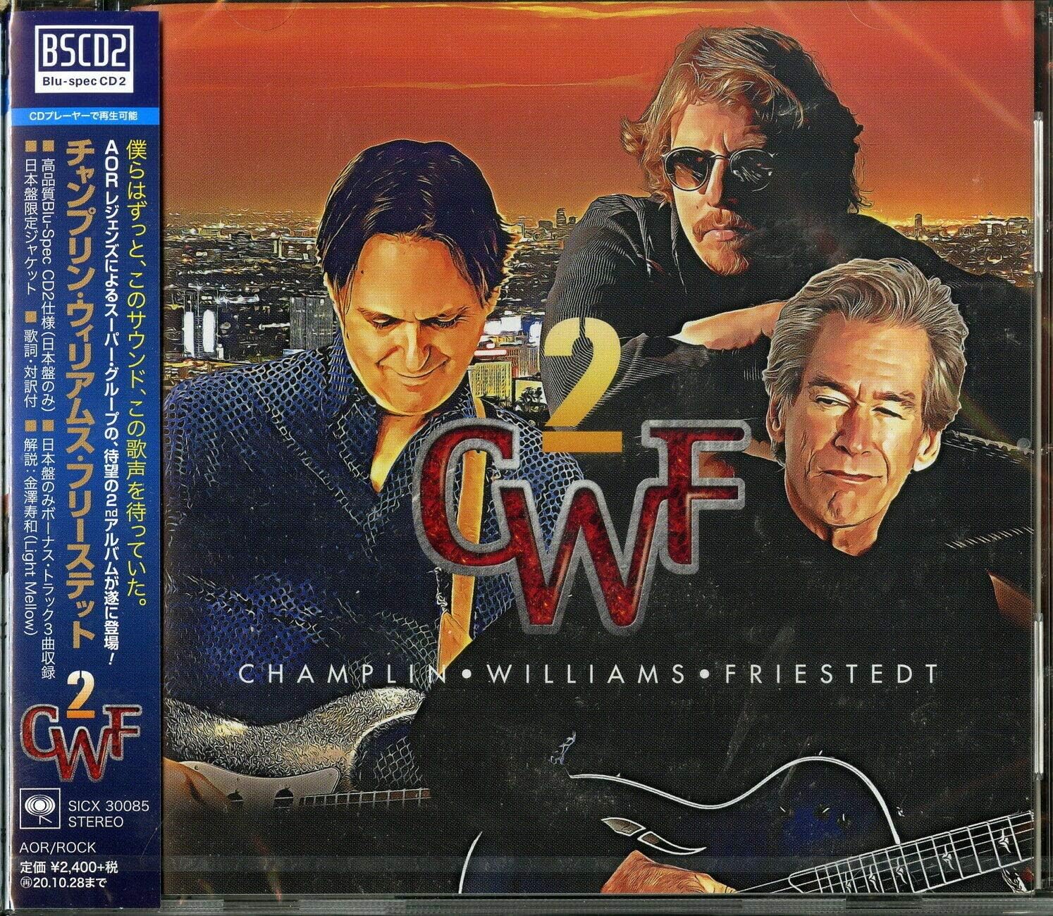 

CD CHAMPLIN WILLIAMS FRIESTEDT - CWF2 SICX30085PROMO Japan Pop Used