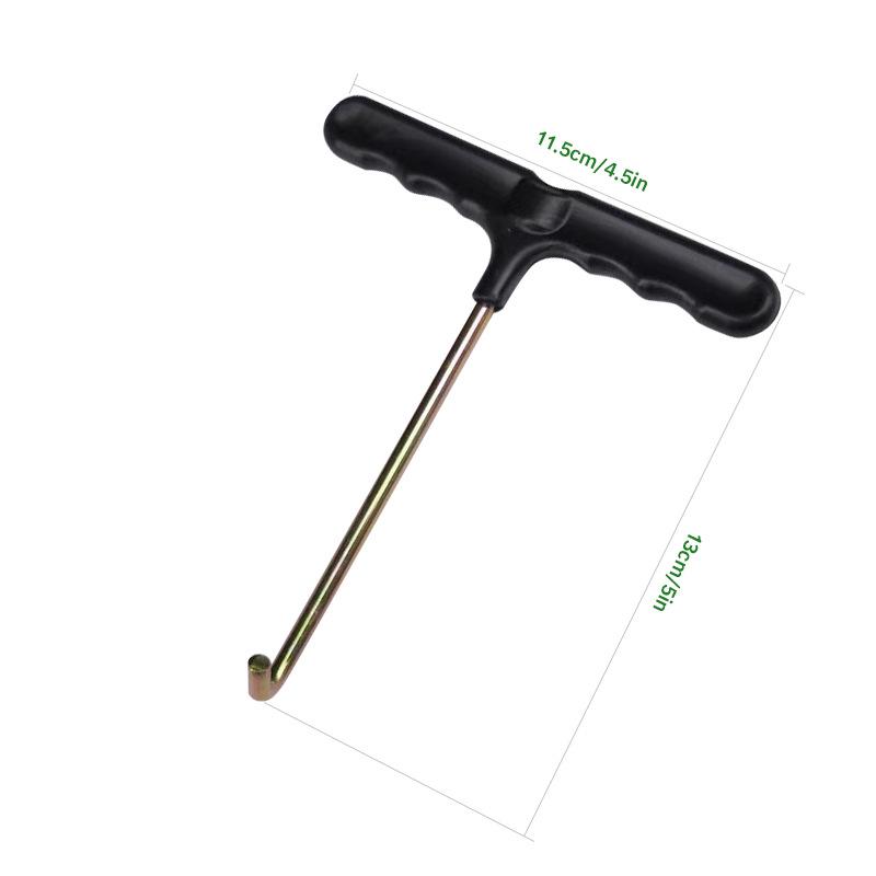 40cm Lightweight Spiral Ground Anchor for Tarp and Tent Pegs