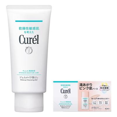 Curel Jel Makyaj Temizleyici 130g, Ekstra Set