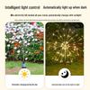 Solar LED Fireworks Garden Stake Light