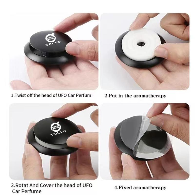 Air Freshener Perfume Car Essential Oil Aromatherapy Accessories For Volvo Rdesign V60 V40 XC90 S60 C30 XC60 V50 V70 S90 AWD T6