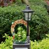 JYL TS/130,Creative Garden Resin Frog Solar Outdoor Light Animal Statue for Garden Ambient Lawn Lamp