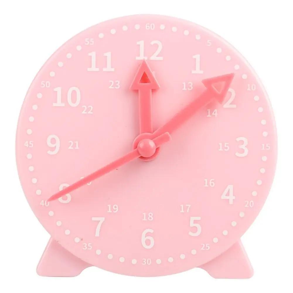 Creative 10cm Clock Educational Early Education Children Montessori Clocks Model Time Learning Clock Preschool Teaching Aids