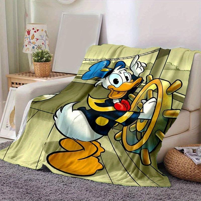 

1pc, Donald Duck Throw Blanket Soft & Cozy Home Decor for Couch, Bed, Car, Beach, Office Nap Perfect Gift for Friends Ideal for Travel 80x120cm