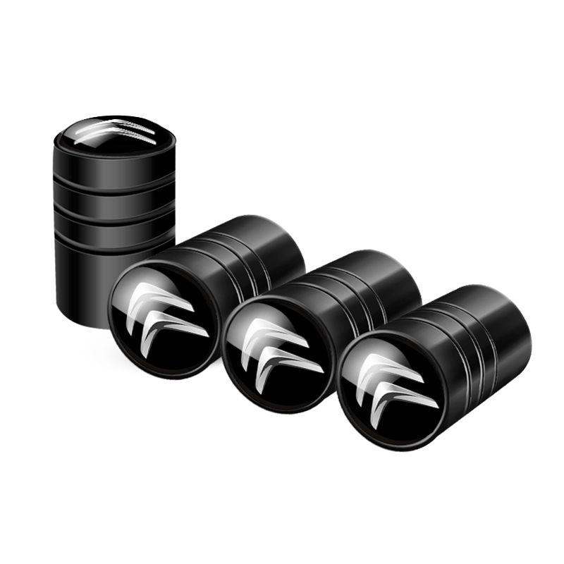 

4pcs Car Tire Wheel Valve Caps Stem Cover Emblem Styling for Citroen C1 C2 C3 C4 C5 C6 C8 C4L DS3 DS4 DS5 DS5LS DS6 Accessories