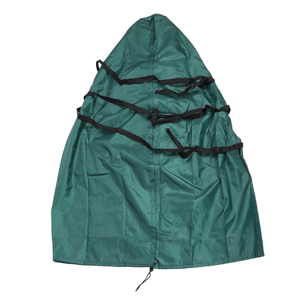 Xmas Tree Storage Bag Multi Function Windproof Rainproof Sunscreen 420D Cloth Outdoor Upright Artificial Tree Dust