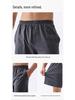 Men's Casual Summer Cotton Drawstring Shorts - Breathable, Loose-Fit Outdoor Wear