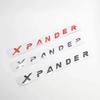 Gzcp7 ABS Car Rear Trunk Letters Emblem Decal Badge for Mitsubishi Xpander Logo Pajero Outlander Eclipse Delica Grandis Decoration
