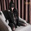 912Seamless Glossy Underarm Stockings Thin Strap Full Coverage Body Stockings Glossy One-piece Stockings Silky Horse Oil Stockin