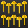 50Pcs Bee Feeder Honey Entrance Feeder Beekeeping Cap Thread Feeder Bee Keeping Equip Hive Tool Queen Rearing System 5 Pcs