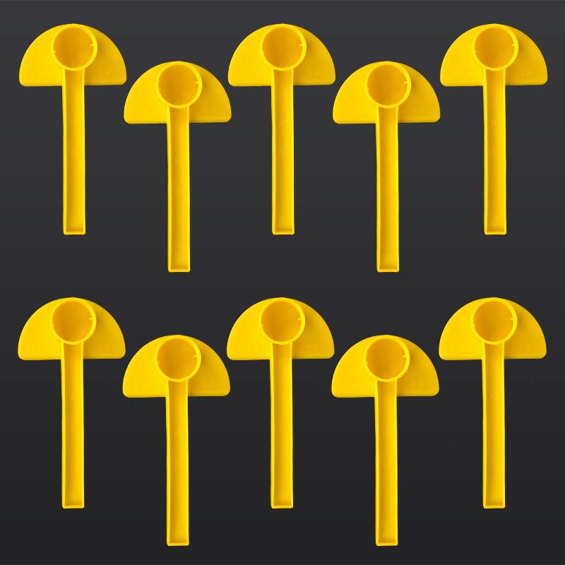 50Pcs Bee Feeder Honey Entrance Feeder Beekeeping Cap Thread Feeder Bee Keeping Equip Hive Tool Queen Rearing System 5 Pcs