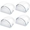 Türstopper, [4er-Pack] Transparente Türstopper Und Stopper Klebender Türstopper