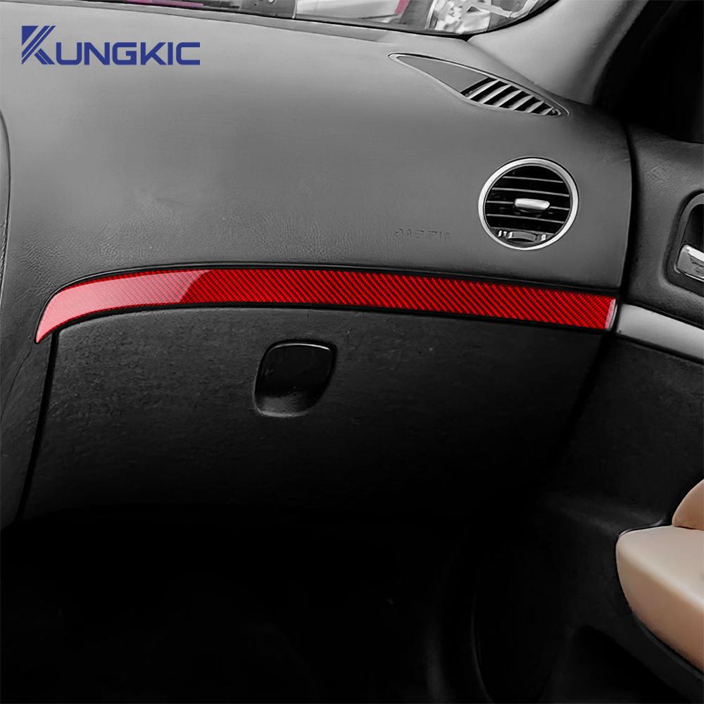 Real Soft Carbon Fiber Sticker For Alfa Romeo 159 2005-2017 2018 2019 2020 2025 2025 2025 Car Driver Co-pilot Strip Accessories