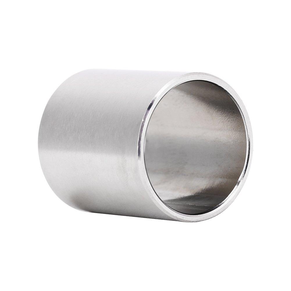 Bottleneck kytarový slide, kytarové příslušenství s protiskluzovým válcovým tónovým barem, nezbytnost pro bottleneck hru, vyrobený z nerezové oceli a