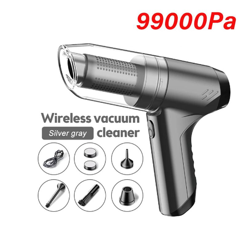 99000Pa Wireless Car Vacuum Cleaner Powerful Cleaning Machine Vacuum For Home Portable Cordless Powerful Strong Suction