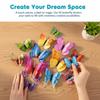 12Pcs 3D Butterfly Wall Decor Double Layer 3D Colorful Butterfly Wall Stickers Wedding Party Decorations Home Refrigerator Decal