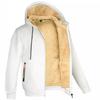 Men's Lamb Fleece Hoodie: Velvet-Lined, Thickened, Autumn/Winter, Casual Sportswear Jacket