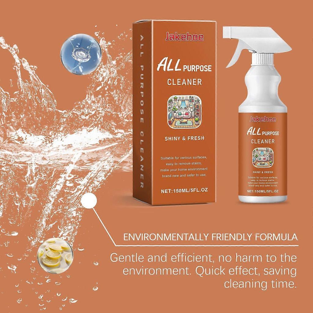 Jakehoe Multi-Functional Cleaner Is A Household Multi-Purpose Cleaning Agent That Dissolves Stubborn Stains, Cleans And Removes Dirt, And Refreshes