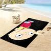Stewie Griffin Print Beach Towel, Large Soft Quick Dry Towel for Beach Camping Swimming