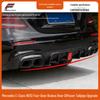 Brabus Sport Rear Lip & Tailpipe Diffuser Kit for 2017+ Mercedes E-Class W213 Sedan