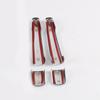 For Peugeot 307cc Coupe 2006-2014 Accessory chrome silver car 2-door handle covers trim 2007 2008 2009 2010 2011 2012