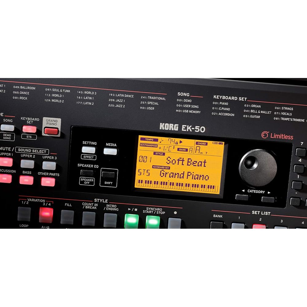 KORG KORG EK-50 Limitless Entertainer Keyboard Keyboard