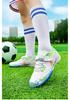 Children's Velcro Studded Football Shoes for Teens - Boys & Girls Grass Training Sports Sneakers