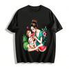 Summer Watermelon Mom And Baby Print Casual Family Top Pure Cotton T-shirt