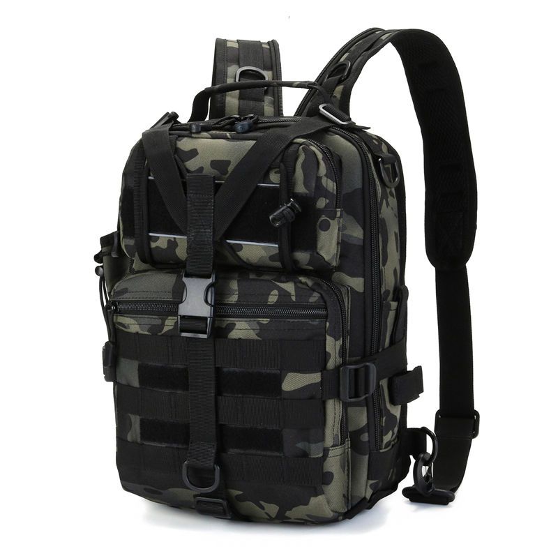 Men's Tactical Backpack 1000D Polyester 30L 3P Soft Back Outdoor Waterproof Hiking Camping Hunting Bag