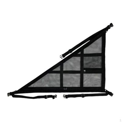 Automobile Ceiling Net Storage Organizer with Zipper for Vehicle Accessories