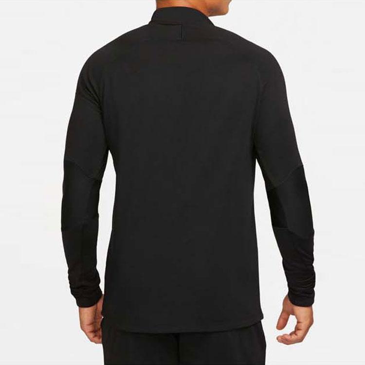 Nike Soccer Training Solid Stand Collar Warm-Up Jacket Men Tops Black DC9169-010